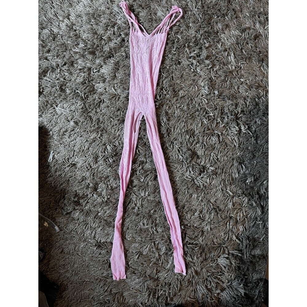 Pink intimate bodysuit
